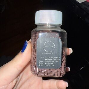 BELLAMI Copper Flare Beads - Brown